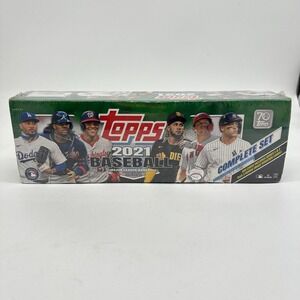 2021 Topps MLB Baseball 660 Cards Complete Set SEALED Series‎ 1 & 2